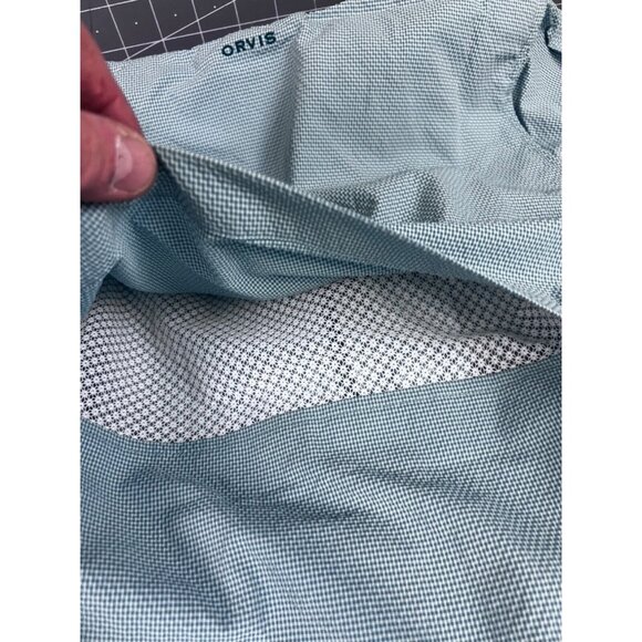 Orvis Women's Hooded Open Air Caster Jacket Dusty Blue Sz. S UPF 40 Windproof - Picture 8 of 9